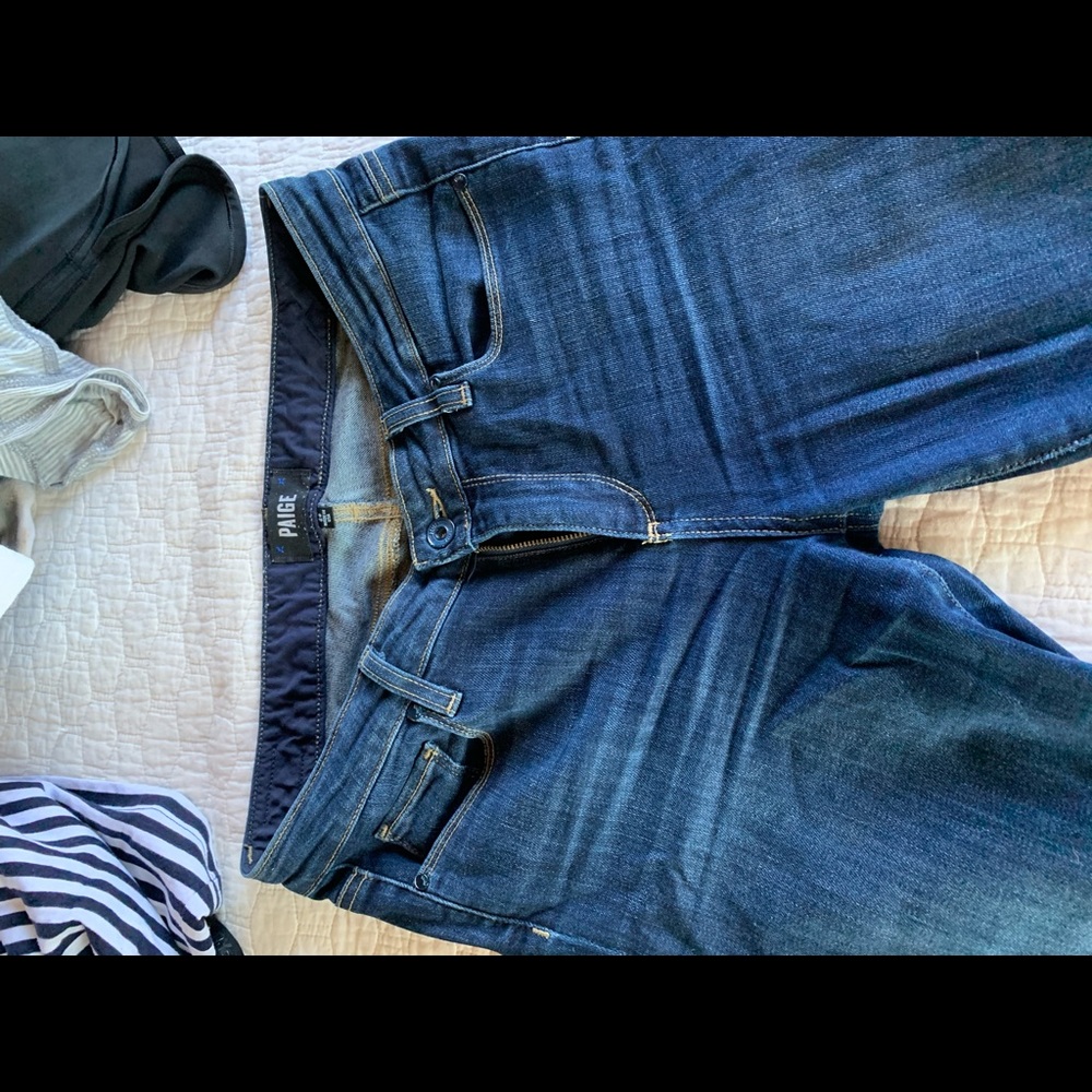 Paige dark wash jeans